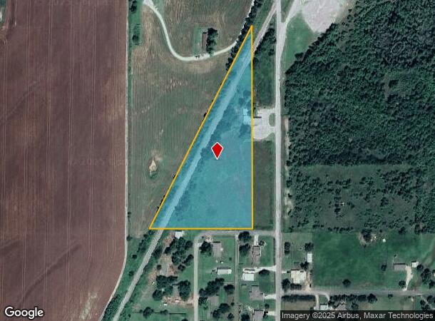  601 N Cimarron Rd, Tuttle, OK Parcel Map