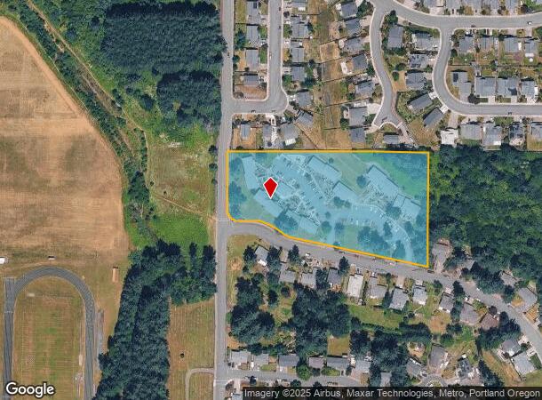 855 Ne Hill Way, Estacada, OR Parcel Map