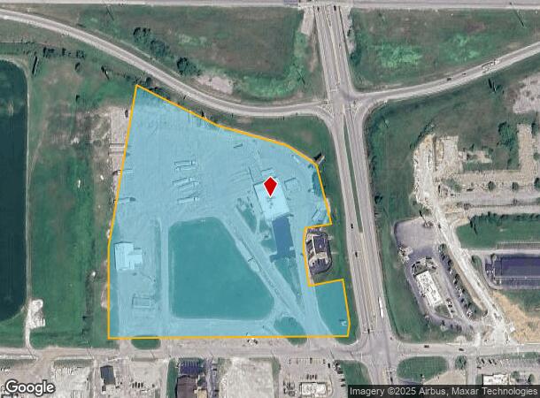 1032 N Main St, Cloverdale, IN Parcel Map