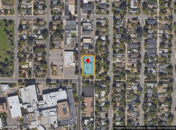  2480 S Downing St, Denver, CO Parcel Map