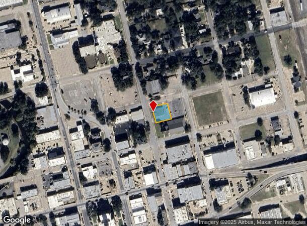  212 N Anglin St, Cleburne, TX Parcel Map