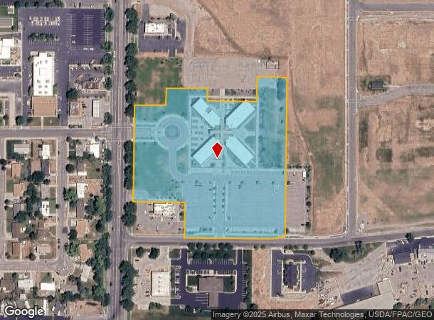  989 S Main St, Brigham City, UT Parcel Map