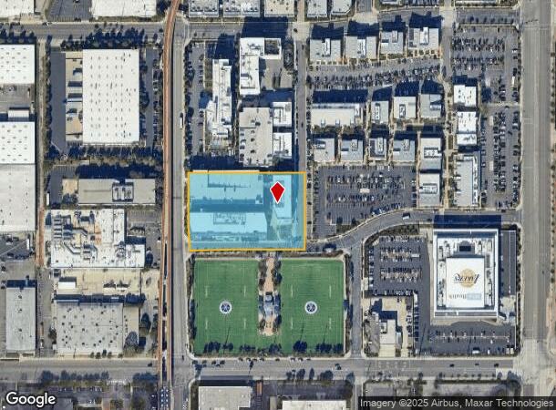 701 Campus Sq W, El Segundo, CA Parcel Map