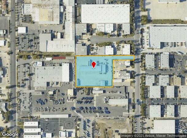 1406 S Cucamonga Ave, Ontario, CA Parcel Map