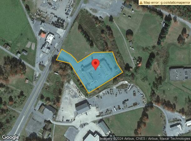  1124 Airport Rd, Beaver, WV Parcel Map