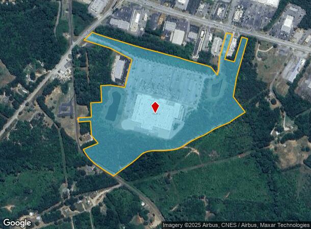  922 E Main St, Laurens, SC Parcel Map