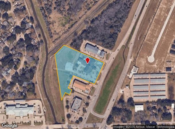  1535 S Highway 35 Byp, Alvin, TX Parcel Map