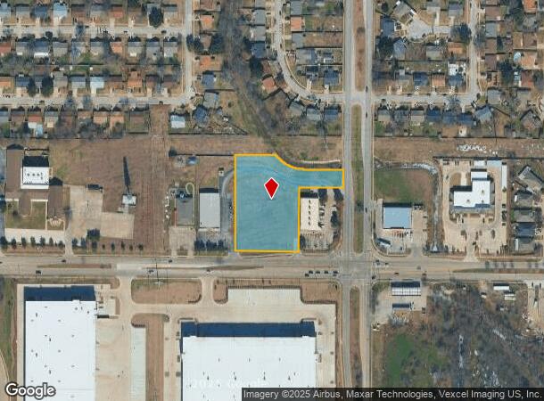 1815 E Mayfield Rd, Arlington, TX Parcel Map
