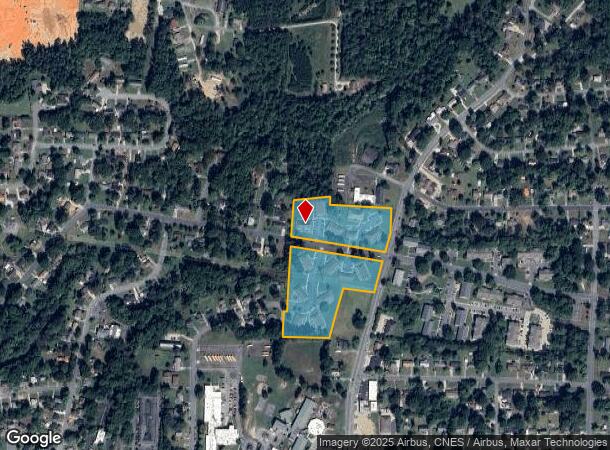  1620 Morningside Dr, Burlington, NC Parcel Map