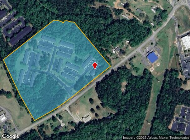  1 Mt Olive Way, Commerce, GA Parcel Map