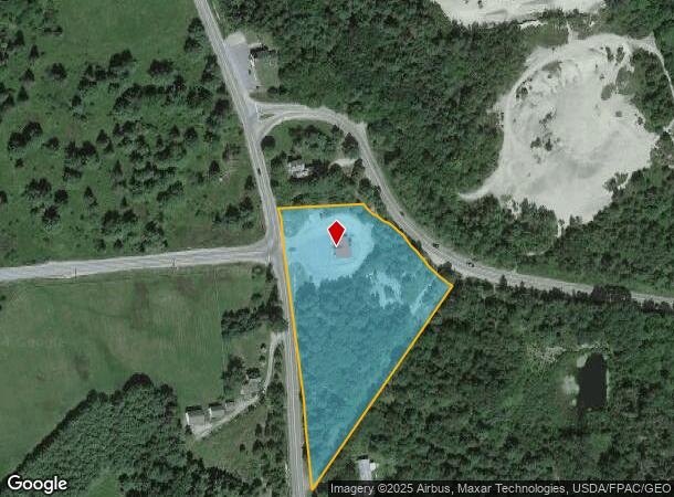  624 Douglas Hwy, Lamoine, ME Parcel Map