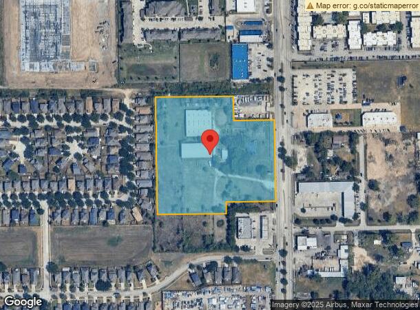  13034 S Post Oak Rd, Houston, TX Parcel Map