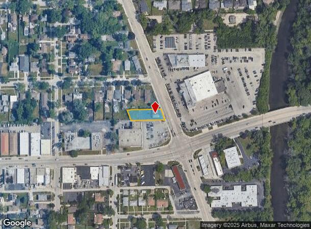  1556 S River Rd, Des Plaines, IL Parcel Map