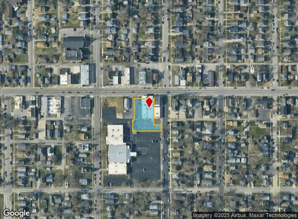  3024 Mishawaka Ave, South Bend, IN Parcel Map
