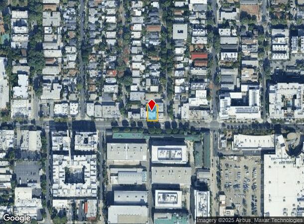 7235 Santa Monica Blvd, West Hollywood, CA Parcel Map