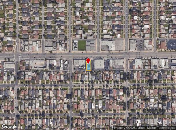  3844 W Slauson Ave, Los Angeles, CA Parcel Map