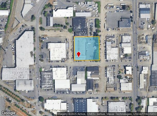  660 S Andover St, Seattle, WA Parcel Map