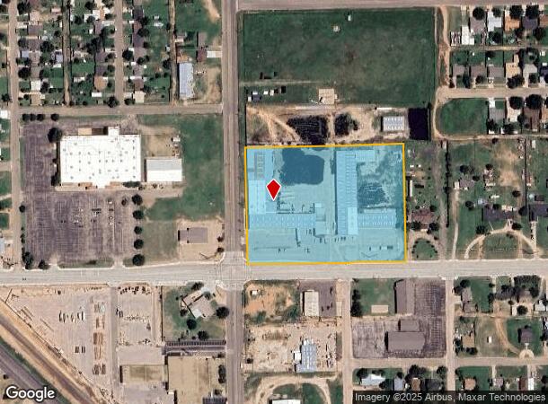  1606 W 24Th St, Plainview, TX Parcel Map