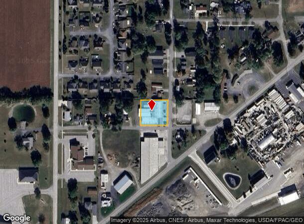  1700 Gay Ave, Findlay, OH Parcel Map