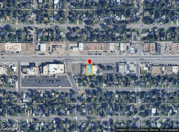  2621 34Th St, Lubbock, TX Parcel Map