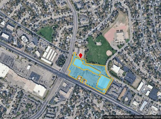 5027 N Academy Blvd, Colorado Springs, CO Parcel Map