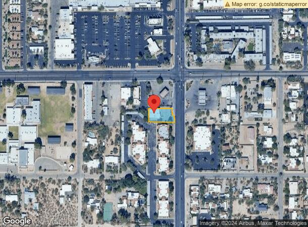  3525 N Campbell Ave, Tucson, AZ Parcel Map