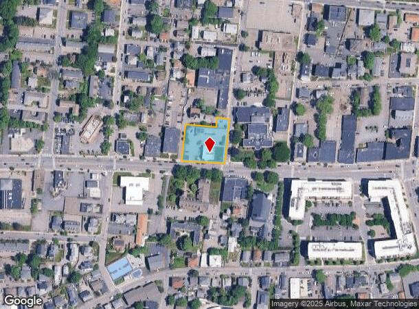  751 Main St, Waltham, MA Parcel Map