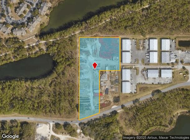 2204 Old Combee Rd, Lakeland, FL Parcel Map