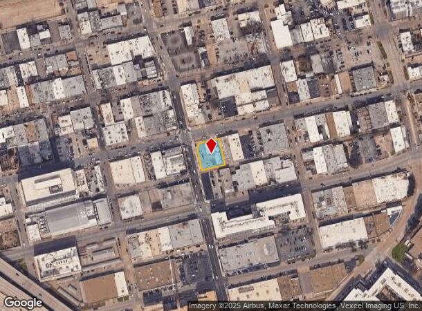  2904 Commerce St, Dallas, TX Parcel Map