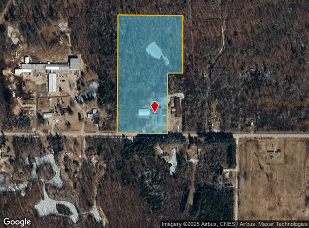  4076 Lyle Rd, Beaverton, MI Parcel Map