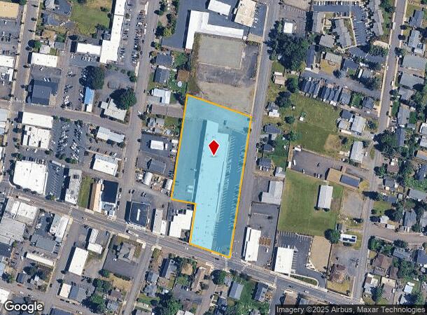 100 Grange Ave, Molalla, OR Parcel Map