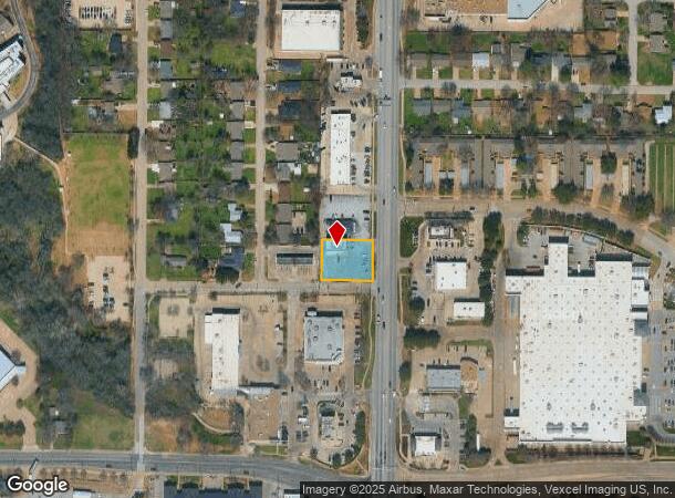  1102 N Collins St, Arlington, TX Parcel Map