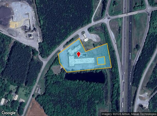  1200 Moores Ferry Rd, Skippers, VA Parcel Map