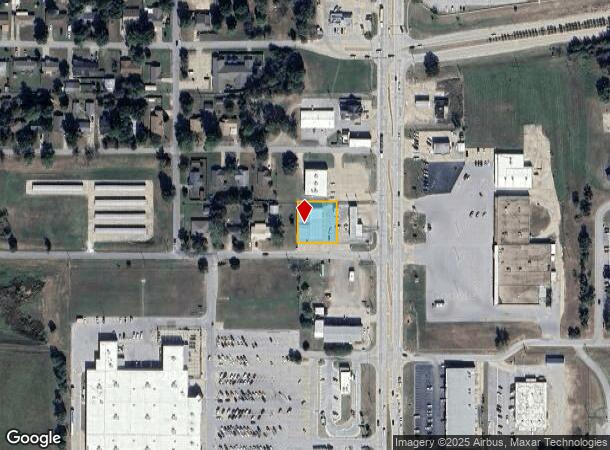  721 E 23Rd St, Okmulgee, OK Parcel Map