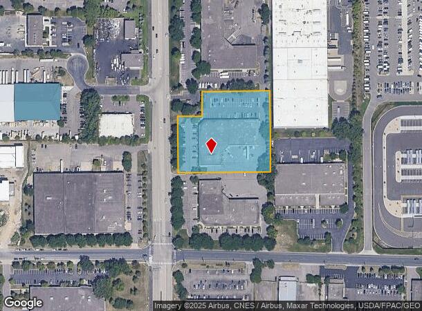 8974 Zachary Ln N, Osseo, MN Parcel Map