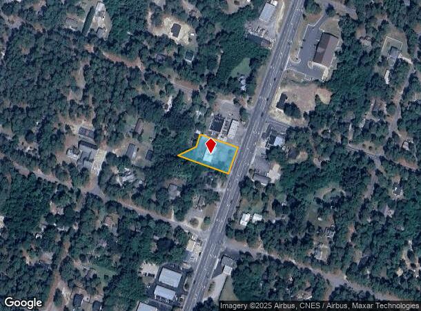  140 N Walnut St, Aberdeen, NC Parcel Map