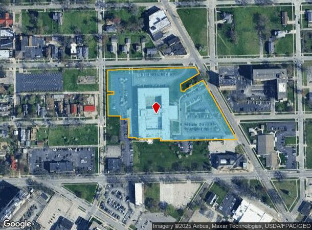  2005 Ashland Ave, Toledo, OH Parcel Map