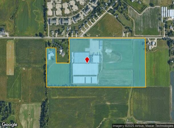  2666 Van Buren St, Hudsonville, MI Parcel Map