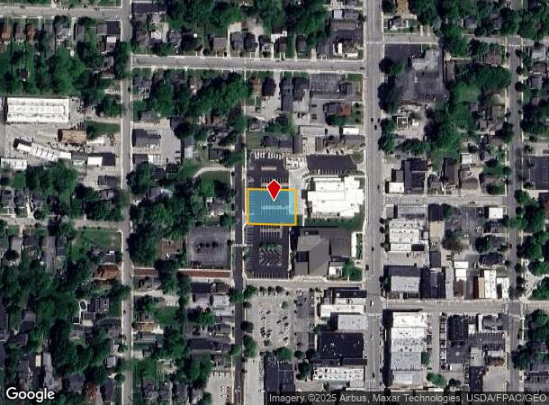  304 N Church St, Bowling Green, OH Parcel Map