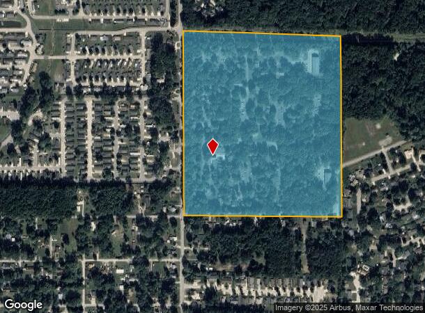  2001 Sugar Maple Ln, Elkhart, IN Parcel Map