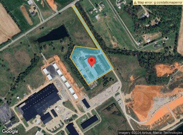  4581 Guthrie Hwy, Clarksville, TN Parcel Map