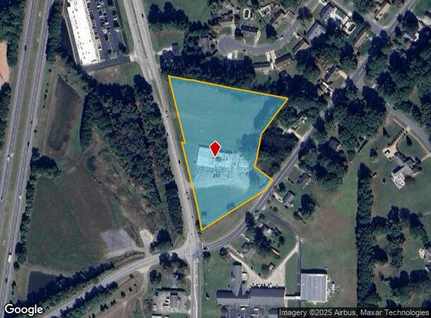  1325 Battlefield Blvd S, Chesapeake, VA Parcel Map