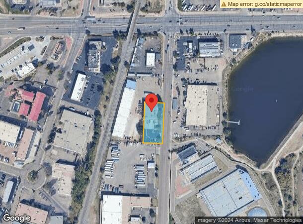  4420 Mark Dabling Blvd, Colorado Springs, CO Parcel Map