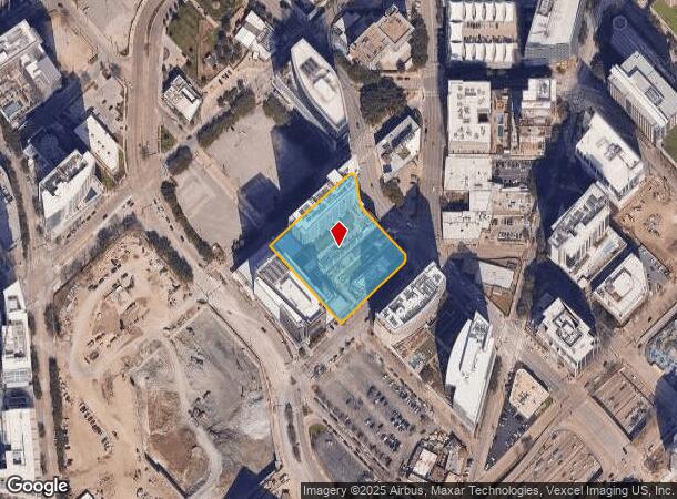 2380 N Field St, Dallas, TX Parcel Map