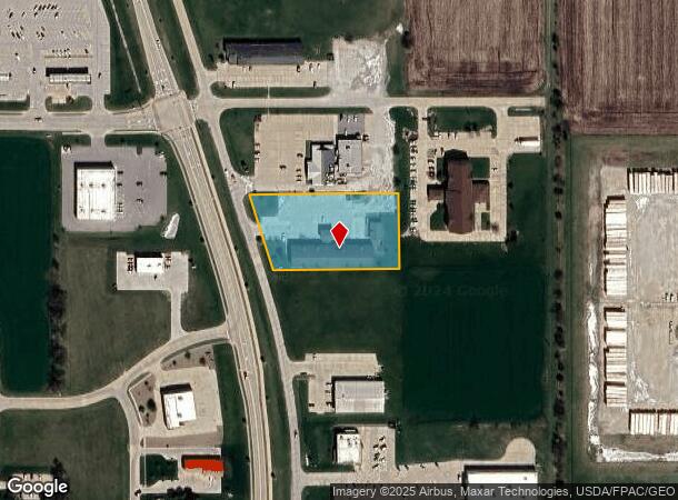  810 N Grand Ave, Mount Pleasant, IA Parcel Map