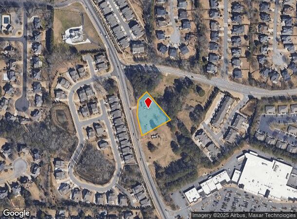  12505 Arnold Mill Rd, Alpharetta, GA Parcel Map