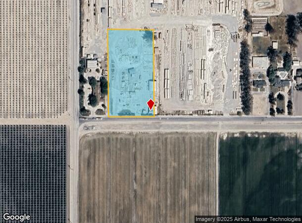 1990 Pueblo Ave, Corcoran, CA Parcel Map
