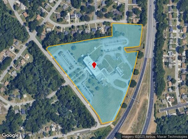 2401 S Side Blvd, Greensboro, NC Parcel Map