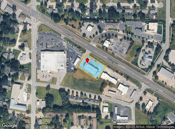  1305 Baptiste Dr, Paola, KS Parcel Map