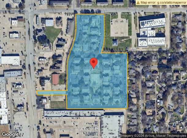  700 W Center St, Duncanville, TX Parcel Map